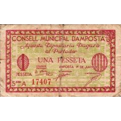 1 Peseta Amposta