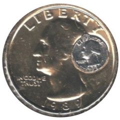 Mint Collector Item Quarter on Quarter