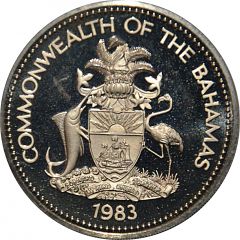 1 Dollar 10th Anniversary of Independence