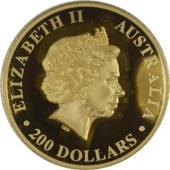 200 Dollars - Elizabeth II 4th Portrait - Koala - Gold Bullion Coin