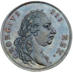 Medalet - George III Recovery, bronze