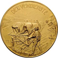 Award Medal from the Agricultural and Commercial Exhibition in Amstetten