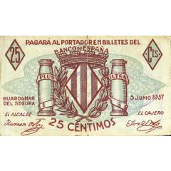 25 Céntimos Guardamar del Segura