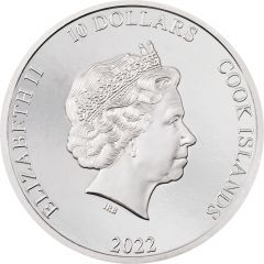 10 Dollars - Elizabeth II The Rock