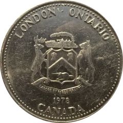 Medal - London, Ontario University of Western Ontario 1878-1978