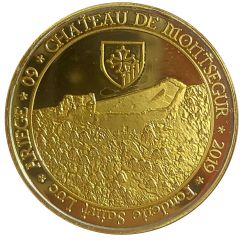 Jeton touristique - Fonderie Saint Luc - Château de Montségur