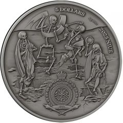 5 Dollars - Charles III Black Death