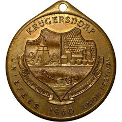 Medal - 50th Anniversary of the Union of South Africa Krugersdorp