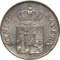 1 Kreuzer - Louis I, Maximilian II