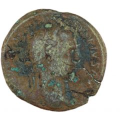 Sestertius - Caracalla and Geta PONTIF TR P XIII COS III S C