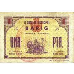 1 Peseta Bárig