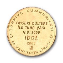 60 Yeni Lira Bronze Age Idol