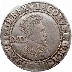 1 Shilling - James I 2nd issue, 3rd bust