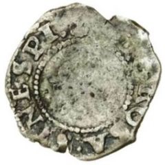 1/2 Penny - Edward VI 3rd period, base issue