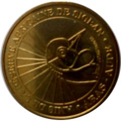 Tourist token - Monnaie de Paris - Sigean - African Reserve N°15 - The Crowned Crane