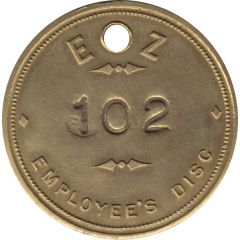 Token - Electrolytic Zinc Co. of Australasia Type 1b - Wage Token
