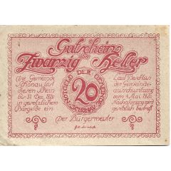 20 Heller Schönau im Mühlkreis
