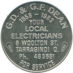 Token - G.D & G.F Dean Electrical Contractors