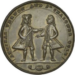 Medal - George II Battle of Cartagena
