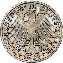 5 Deutsche Mark Pattern