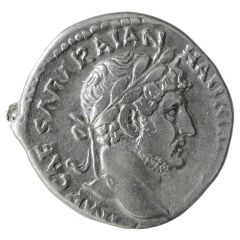 Denarius - Hadrian P M TR P COS III LIB PVB, Libertas