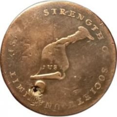 1/2 Penny - Kentucky or star pyramids