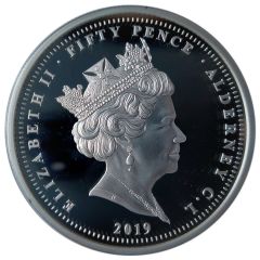 50 Pence - Elizabeth II 75 Anniversary D-Day - Omaha