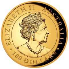 100 Dollars - Elizabeth II 6th Portrait - Koala - Gold Bullion Coin