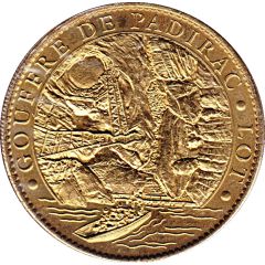 Token - Arthus Bertrand - Tresors de France Goufre De Padirac