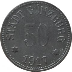 50 Pfennig - Günzburg