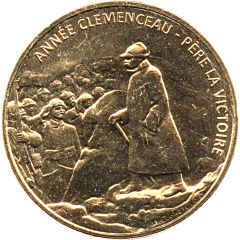 Monnaie de Paris Tourist Token - Année Clemenceau - Père la victoire
