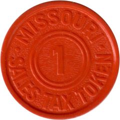 1 Mill - Sales Tax Token Missouri