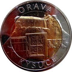 Medal - Historic Regions, Orava, Kysuce, Považie Mint Set Token 2009