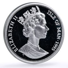 1 Crown - Elizabeth II Wilhelm K. Roentgen, Silver Proof
