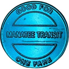 Token - Manatee Transit Bradenton, Florida