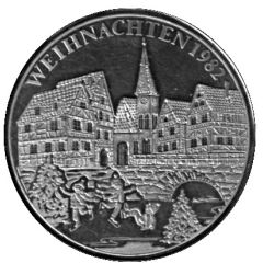 Medal - Weihnachten 1982
