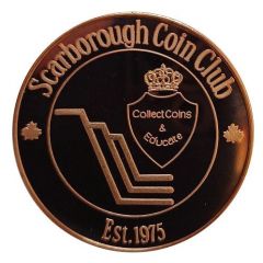 Medal - Scarborough Coin Club Canada 150