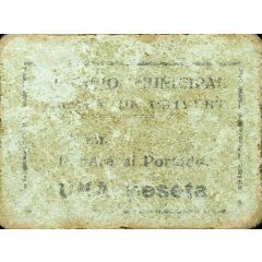 1 Peseta Alcalá de Chivert