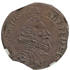 2 Fiorini - Charles Emmanuel I 4th type