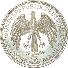 5 Deutsche Mark Gerhard Mercator