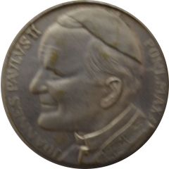 médaille JOANNES PAULUS III PARIS 1980