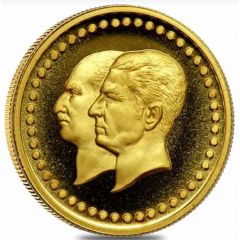 Golden Jubilee of the National Bank of Iran - Mohammad Rezā Pahlavi