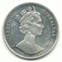 14 ECUs / 10 Pounds - Elizabeth II