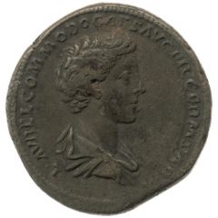 Sestertius - Commodus HILARITAS S C, Hilaritas