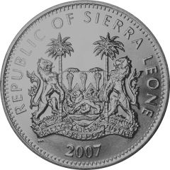10 Dollars 10th Commemoration of the death of Princess Diana, Silver