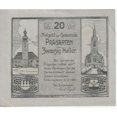 20 Heller Prägarten