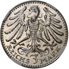 3 Reichsmark Bavaria - Pattern