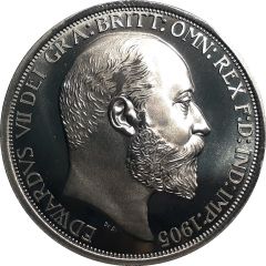 Medal - Edward VII - Advance Australia Personality Medal