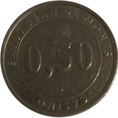 50 cents - Casino Saint Jean de Monts 85