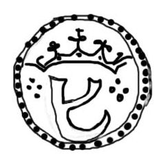 1/2 Leal - João III Goa mint